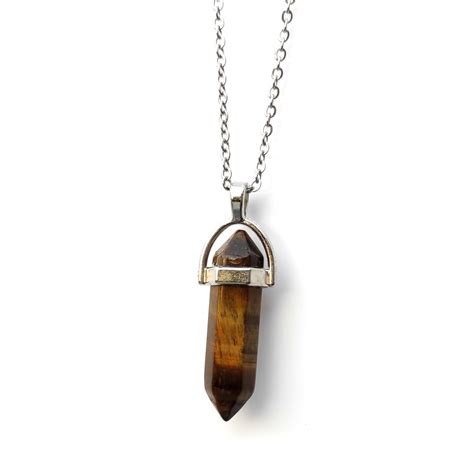 Exploring the Healing Powers of the Tiger Eye Amulet Necklace